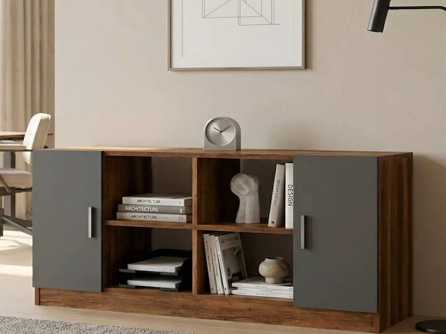 Skåne home - dressoir - baroque/anthracite - 140 x 46 cm - afbeelding 2 van  6