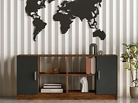 Skåne home - dressoir - baroque/anthracite - 140 x 46 cm