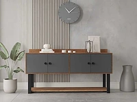 Skåne home - dressoir - baroque/anthracite - 180 x 54 cm - afbeelding 2 van  8