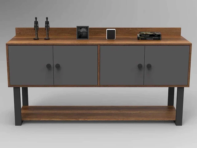 Skåne home - dressoir - baroque/anthracite - 180 x 54 cm - afbeelding 4 van  8