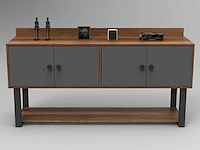 Skåne home - dressoir - baroque/anthracite - 180 x 54 cm - afbeelding 4 van  8
