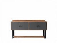 Skåne home - dressoir - baroque/anthracite - 180 x 54 cm