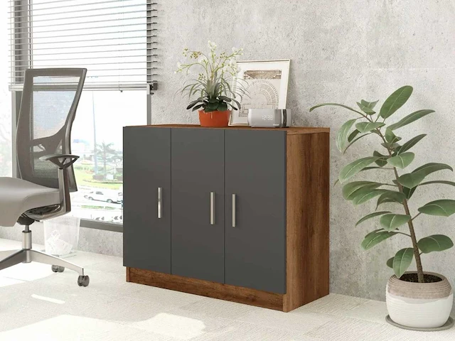Skåne home - dressoir - baroque/anthracite - 90 x 74 cm - afbeelding 1 van  6