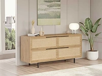 Skåne home - dressoir - sepet/jute - 160 x 44 x 74 cm - afbeelding 3 van  6