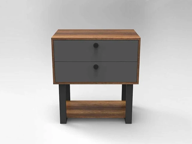 Skåne home - ladenkast - baroque-anthracite/zwart - 80 x 52 cm - afbeelding 1 van  6