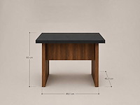 Skåne home - salontafel - baroque/anthracite 50 x 46 cm - afbeelding 4 van  4