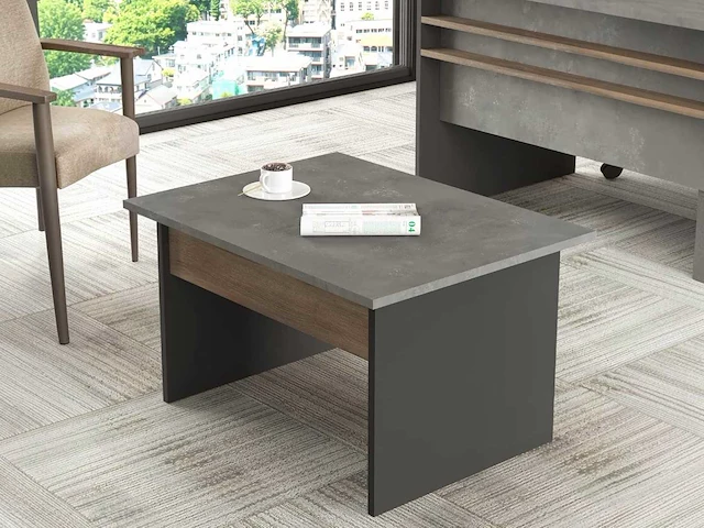 Skåne home - salontafel - cura concrete 80 x 60 cm - afbeelding 1 van  4