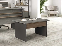 Skåne home - salontafel - cura concrete 80 x 60 cm - afbeelding 2 van  4