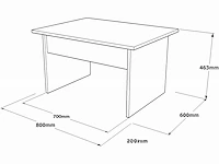 Skåne home - salontafel - cura concrete 80 x 60 cm - afbeelding 4 van  4