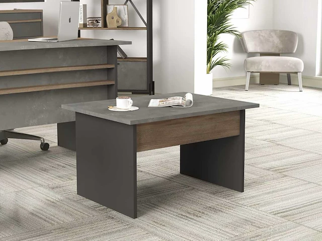 Skåne home - salontafel - cura concrete 80 x 60 cm - afbeelding 1 van  4