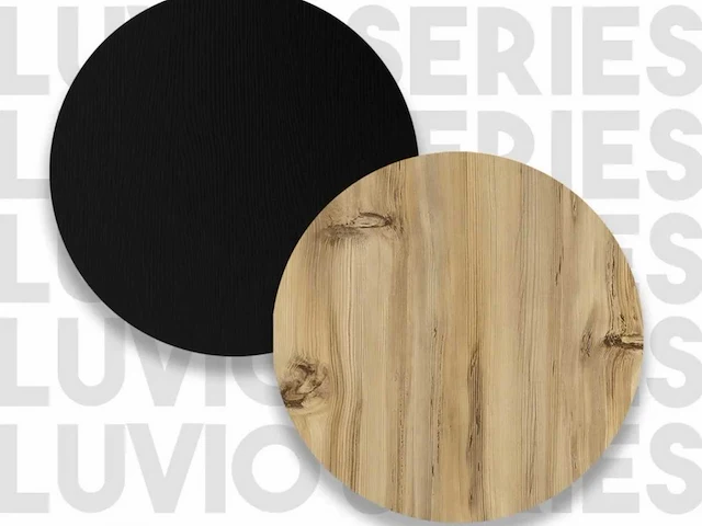 Skåne home - salontafel - felt/larex black - 90 x 60 cm - afbeelding 4 van  5