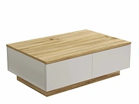 Skåne home - salontafel - felt/white - 90 x 60 cm