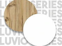 Skåne home - salontafel - felt/white - 90 x 60 cm - afbeelding 5 van  6
