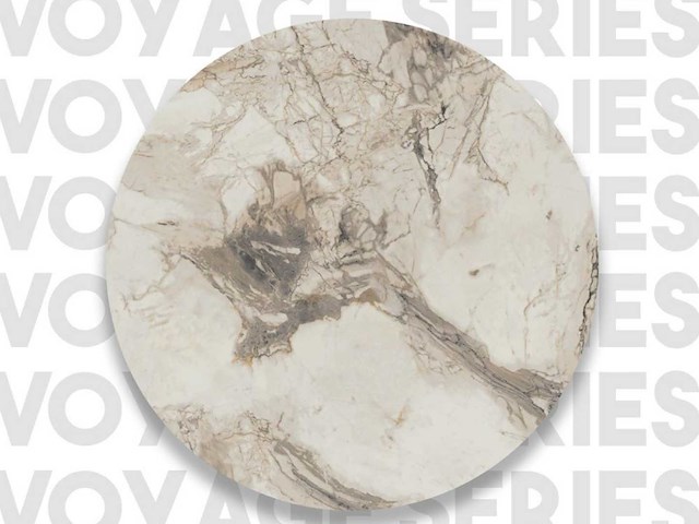Skåne home - salontafel goud/marmer look 100 x 60 cm - afbeelding 4 van  5