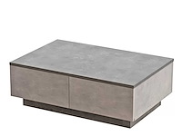 Skåne home - salontafel grijs 90 x 60 cm - afbeelding 1 van  8