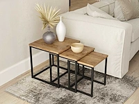 Skåne home - salontafel set - atlantic pine - afbeelding 2 van  6