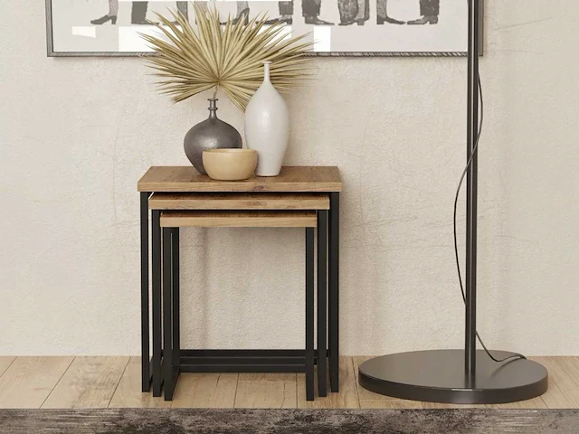 Skåne home - salontafel set - atlantic pine - afbeelding 5 van  6
