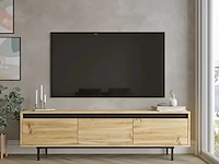 Skåne home - tv meubel - felt/larex - 160 cm - afbeelding 2 van  7