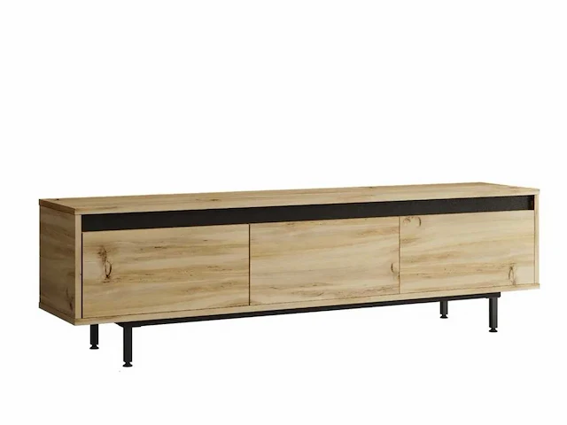 Skåne home - tv meubel - felt/larex - 160 cm - afbeelding 1 van  7