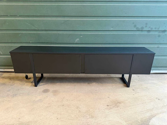 Skåne home - tv meubel - mat zwart (led) - 200 cm - afbeelding 6 van  6