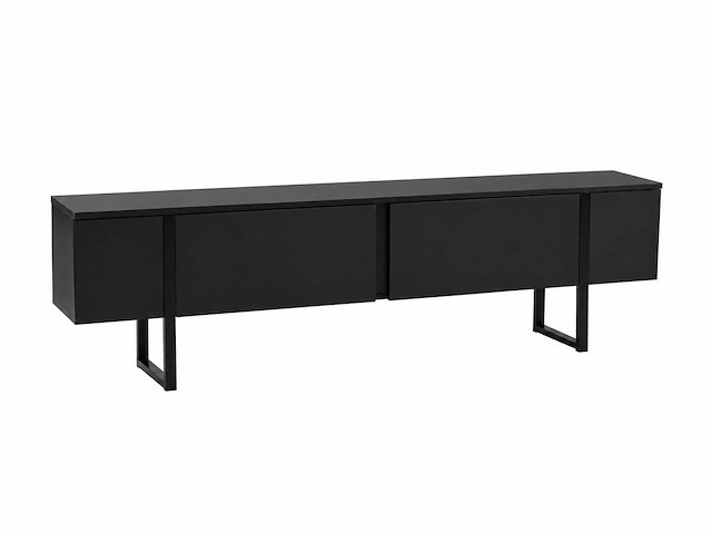 Skåne home - tv meubel - mat zwart (led) 180 cm - afbeelding 1 van  7
