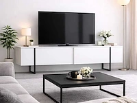 Skåne home - tv meubel - wit (led) - 200 cm