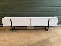 Skåne home - tv meubel - wit (led) - 200 cm - afbeelding 5 van  5