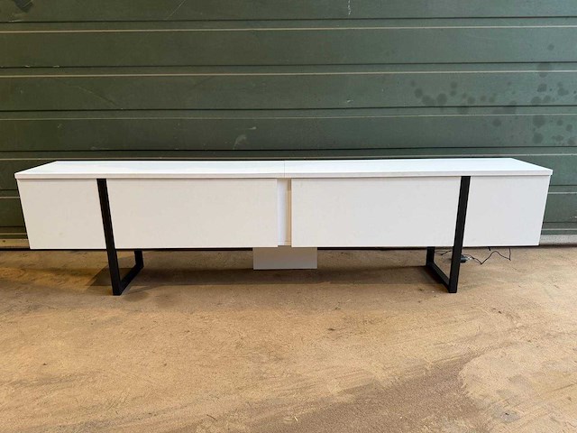 Skåne home - tv meubel - wit (led) 200 cm - afbeelding 4 van  4