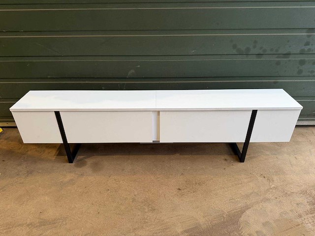 Skåne home - tv meubel - wit (led) 200 cm - afbeelding 5 van  6