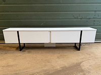 Skåne home - tv meubel - wit (led) 200 cm - afbeelding 6 van  6
