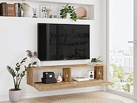 Skåne home - zwevend tv meubel - pine 100 cm - afbeelding 5 van  6