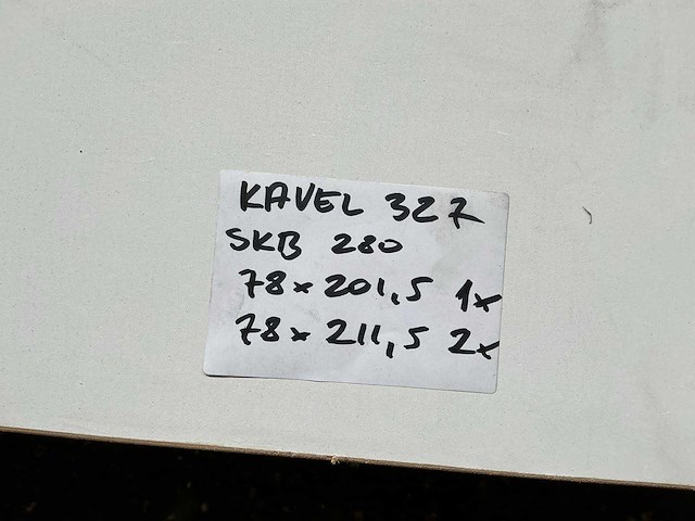 Skantrae - deur diverse afmetingen (3x) - afbeelding 6 van  6