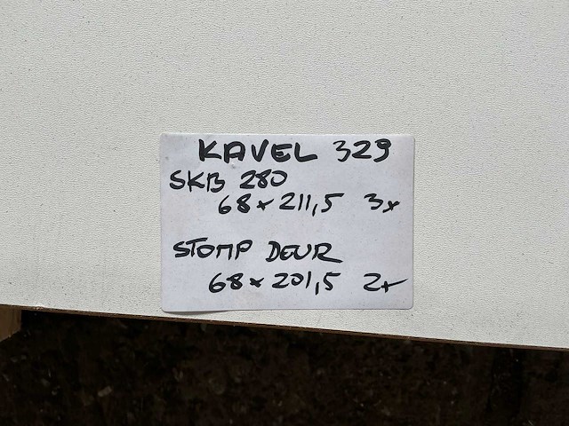 Skantrae - deur diverse afmetingen (5x) - afbeelding 5 van  5