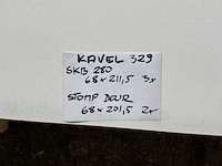 Skantrae - deur diverse afmetingen (5x) - afbeelding 5 van  5