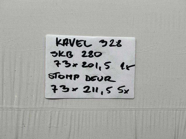 Skantrae - deur diverse afmetingen (6x) - afbeelding 6 van  6