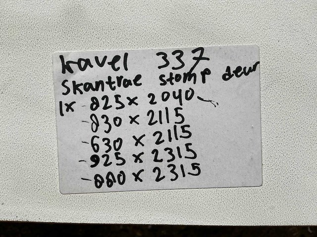 Skantrae - deur verschillende afmetingen (5x) - afbeelding 4 van  4