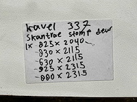 Skantrae - deur verschillende afmetingen (5x) - afbeelding 4 van  4