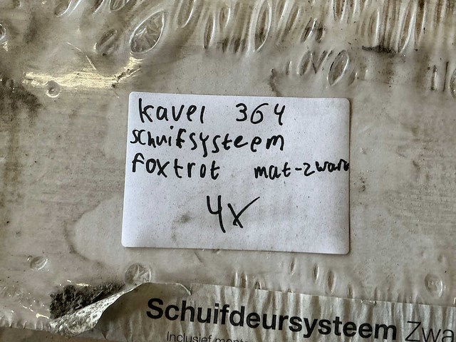 Skantrae - foxrot schuifsysteem (6x) - afbeelding 4 van  4