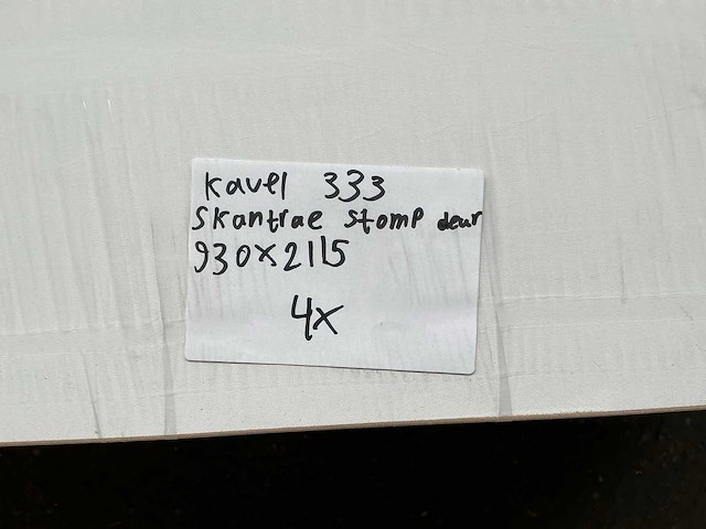Skantrae - stomp deur 930x2115 mm (4x) - afbeelding 5 van  5