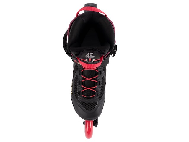 Skates unisex inline skates vo2 s 90 short cuff burgandy roze - afbeelding 2 van  5