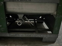 Ske roestvrijstalen opslagtank met gegalvaniseerd frame - afbeelding 5 van  7