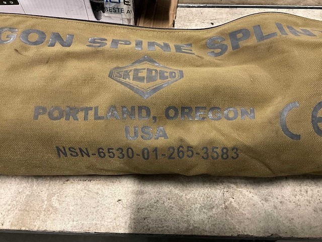 Skedco oregon spine splint 2 ruggenwervelspalk - afbeelding 2 van  6