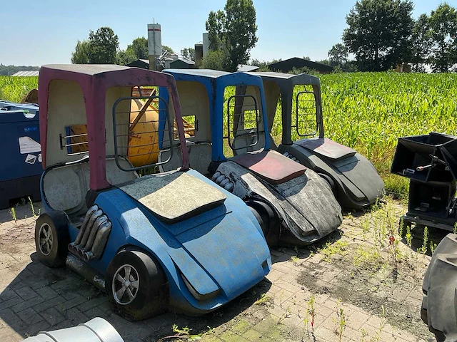 Skelter kappen (3x) - afbeelding 1 van  5