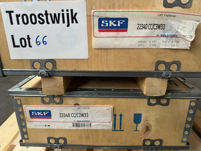 Skf - 22340 cc/c3w33 - lagers 2x - afbeelding 5 van  5