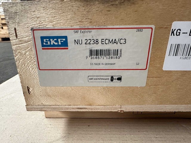 Skf - nu2238ecma/c3 - lager 1x - afbeelding 1 van  4