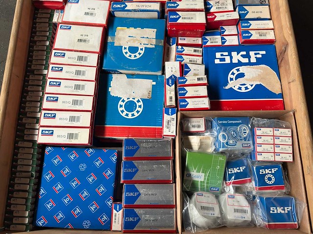 Skf - partij diverse lagers & afdichtingsmaterialen 166kg - afbeelding 5 van  12