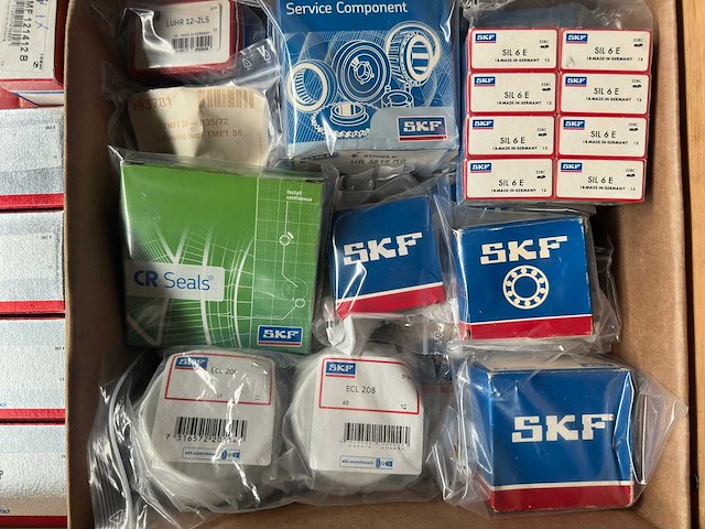 Skf - partij diverse lagers & afdichtingsmaterialen 166kg - afbeelding 9 van  12
