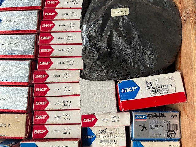 Skf - partij diverse lagers & afdichtingsmaterialen 166kg - afbeelding 12 van  12