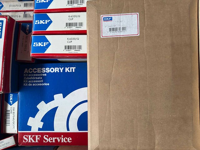 Skf - partij skf lagers & afdichtingsmaterialen 191kg - afbeelding 2 van  12