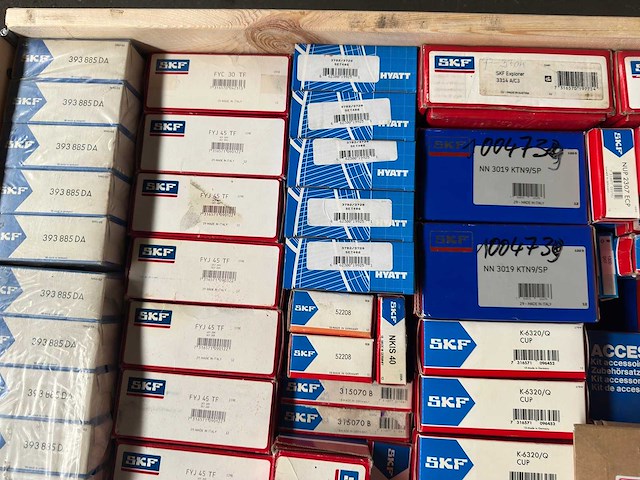 Skf - partij skf lagers & afdichtingsmaterialen 191kg - afbeelding 4 van  12